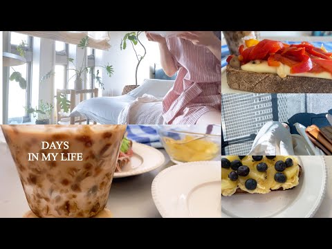 暑すぎる夏を家で過ごす 日常と休日|作って食べたもの|パン好きの朝食|ZARA HOME|VLOG