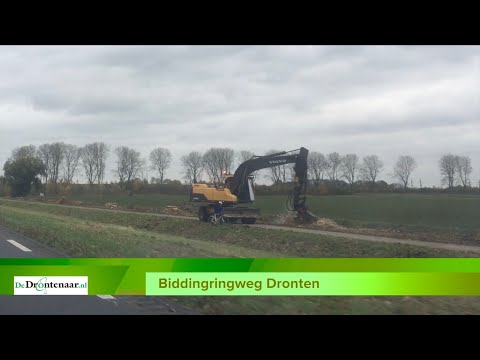 VIDEO | Populieren langs Biddingringweg bij Dronten zijn nu allemaal gekapt en weggehaald