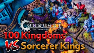 Sorcerer Kings vs 100k Declined Flank (Conquest Last Argument of Kings) - 2,000 pts