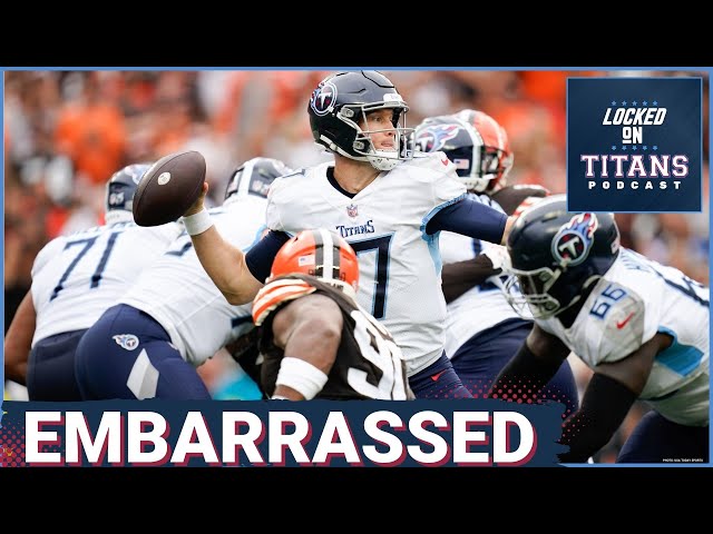 Tennessee Titans EMBARRASSED by Cleveland Browns 27-3, Failure at