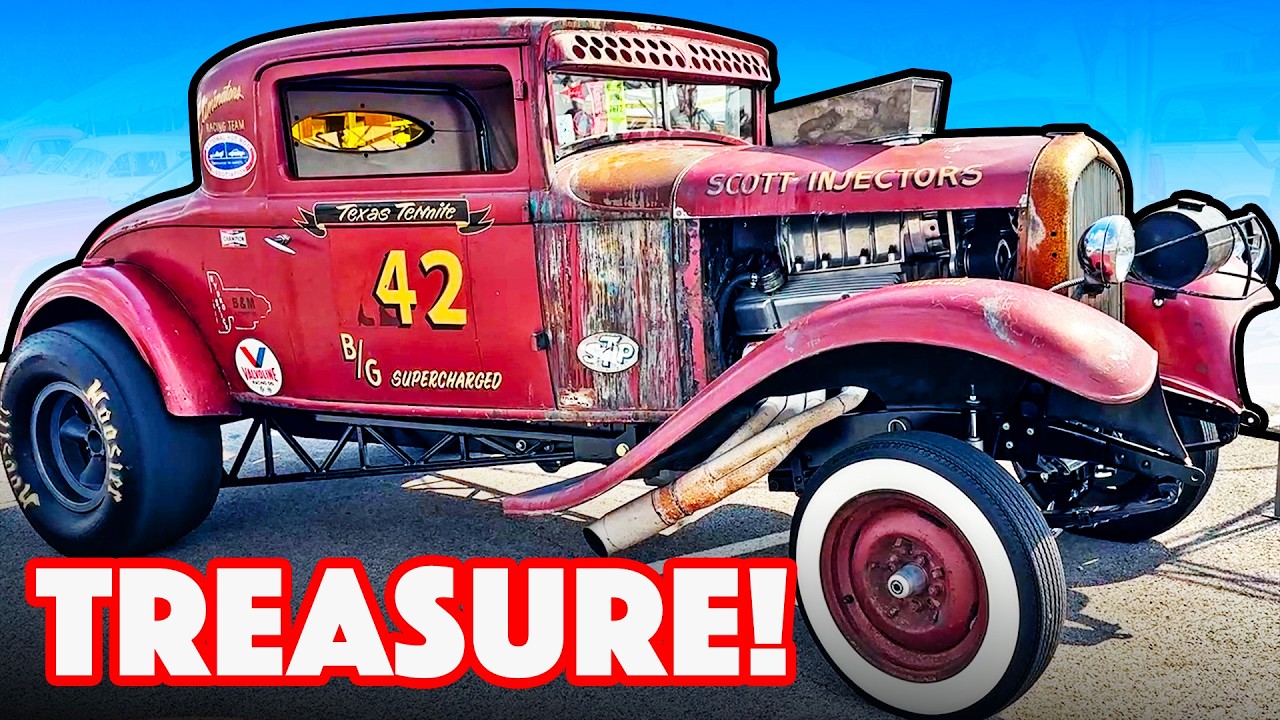 BangShift.com Tommy Lee Byrd, The Hot Rod Hoarder, Shares HISTORIC