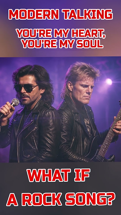 Modern Talking - You're My Heart, You're My Soul (rock remix) #moderntalking #rock #remix #80s #2025