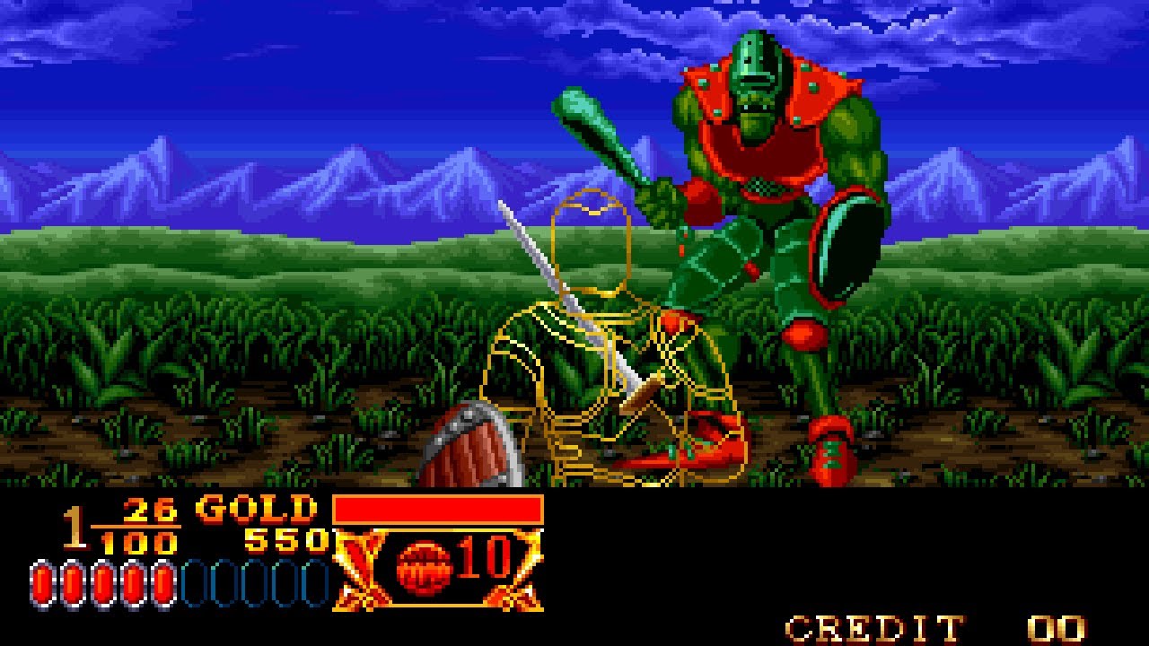 🕹️ Play Retro Games Online: Crossed Swords (Neo-Geo)