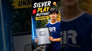 🔥 Finally Silver Play Button Unboxing 😍 | Ariyan Arafat #silverplaybutton #silverplaybuttonunboxin