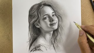 From Sketch to Masterpiece: Drawing a Realistic Woman Step by Step screenshot 5