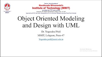 Object Oriented Modelling Design