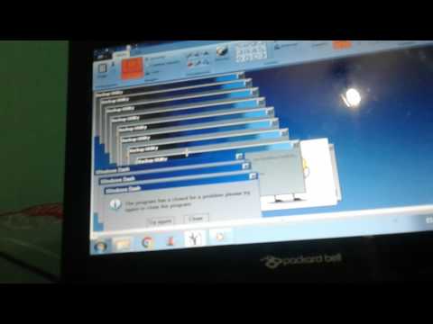 Windows xp crazy error reversed
