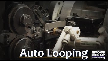 Auto Looping Extension Springs | Newcomb Spring Capabilities