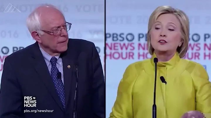 Bernie Sanders attacks Hillary Clinton for listeni...