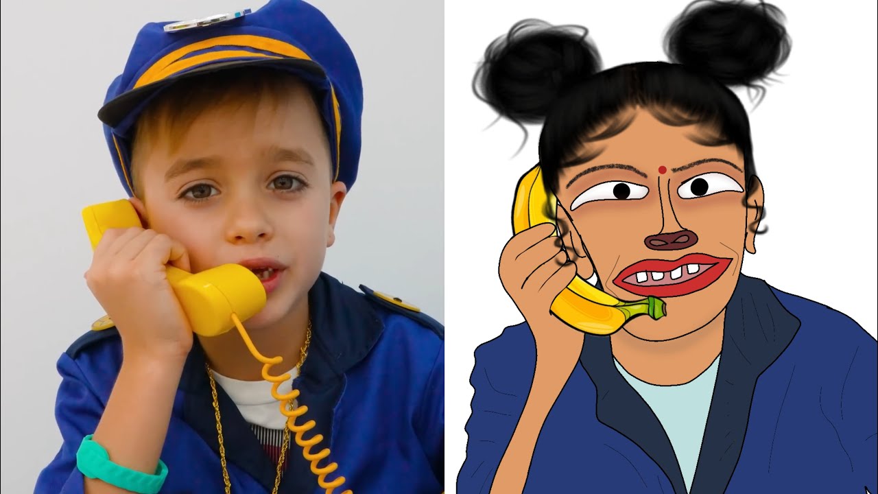 Vlad and Niki Lost Baby Chris Funny Drawing Meme