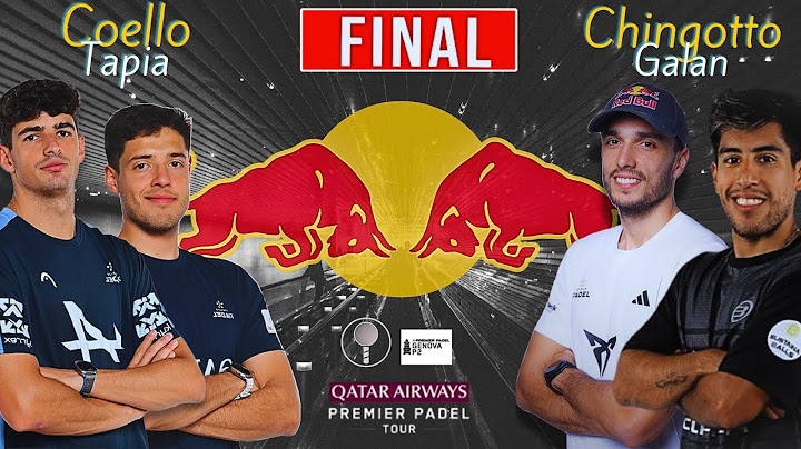 FINAL P2 GENOVA  PREMIER PADEL 2024 |  COELLO- TAPIA  VS CHINGOTTO- GALAN