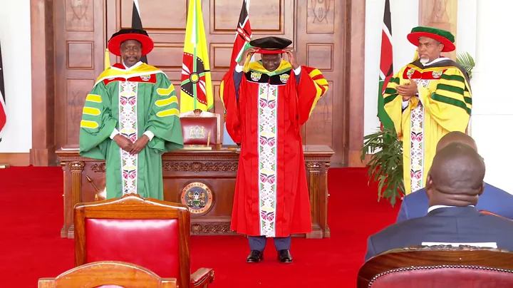 President Ruto installed as the Chancellor of the National Intelligence and Research University