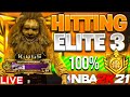 NBA 2K21 HITTING ELITE 3 & UNLOCKING MASCOTS LIVE (FULL STREAM) {GOODVIBES} 58,000 LOVELY SUPPORTERS