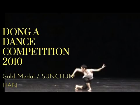 2010 Dong -a Dance Competition gold medal