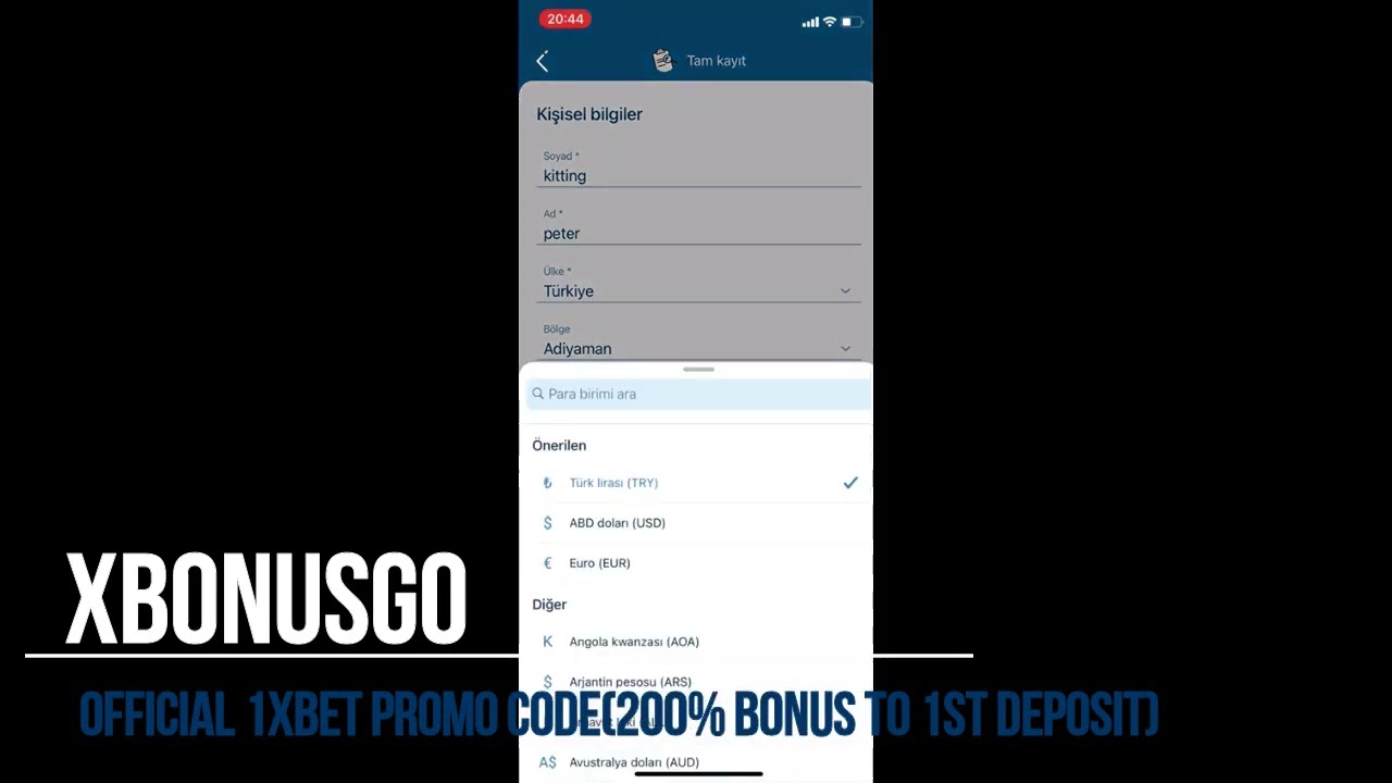 1xBet promosyon kodu 2023. 1xBet kay\u0131t, bonus nas\u0131l kullan\u0131l\u0131r - YouTube