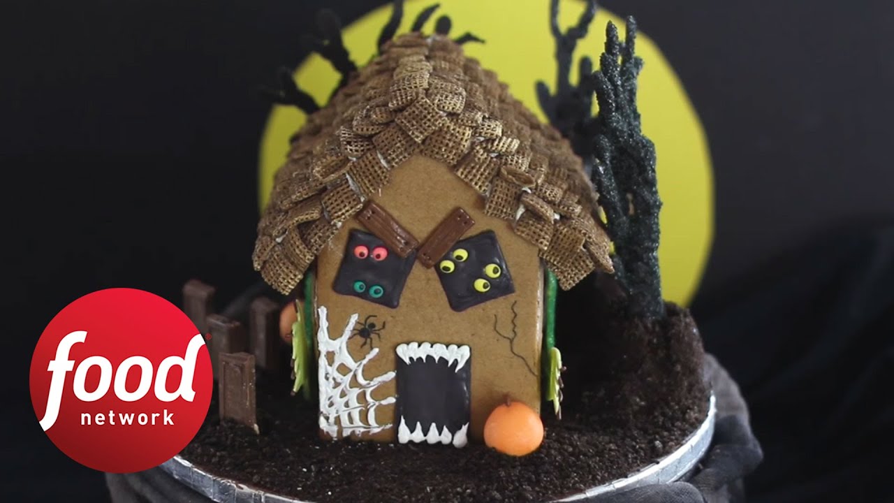 How to Make a Haunted Gingerbread House | Haunted Gingerbread Showdown | Food Network