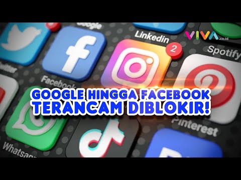 WADUH! Google, WA, Facebook dkk Terancam Diblokir Pemerintah