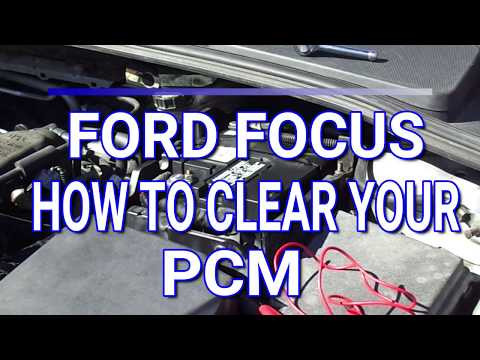 How to Clear the PCM on a Ford Focus