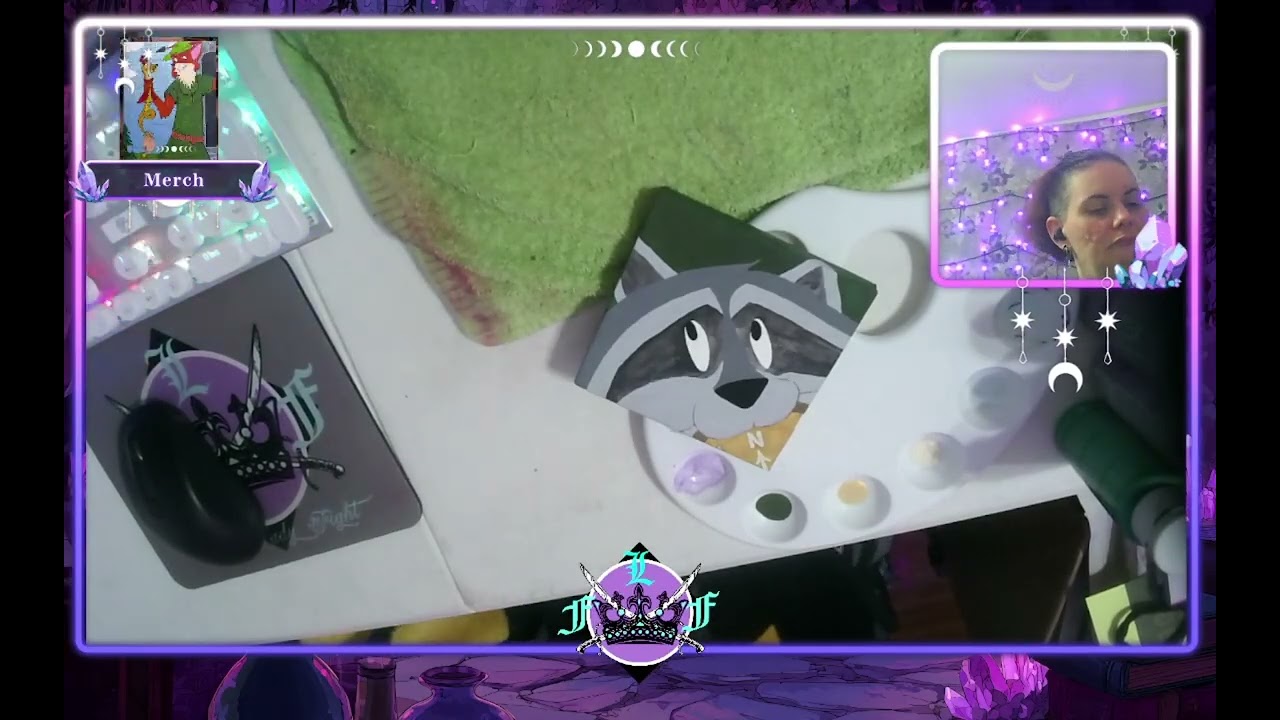 Take '5' & Paint: Lavender Lady and Meeko