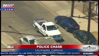 CHASE PARADE: The STRANGEST Police Chase YOU WILL EVER SEE