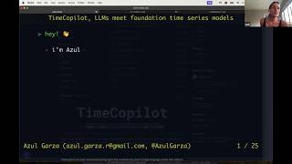 LLMs Meet Time Series Foundation Models - Azul Garza