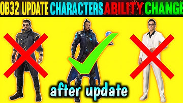 skyler ability change | Chrono ability change | alok ability change