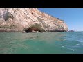 Chegando na gruta de benagil nadando  algarve  portugal  lala rebelo