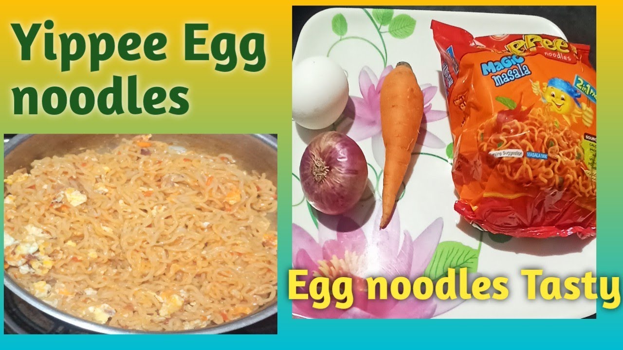 5 Minutes Yippee Noodles Yippee Egg Noodles Egg Yippee Noodles