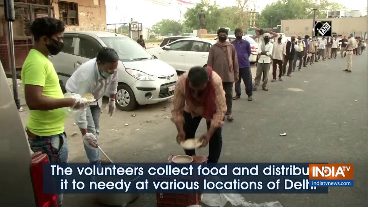 COVID-19: Delhi Langar Seva Society providing food to needy