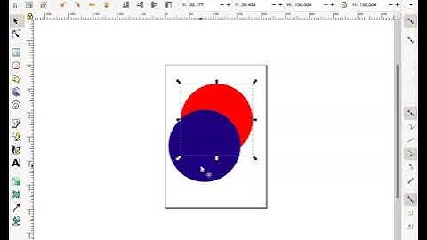 Add & Align Shapes in Inkscape