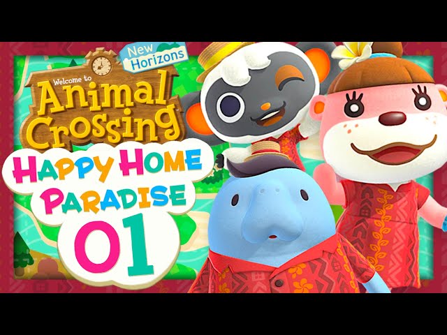 Test Jeu Vidéo. Avec Happy Home Paradise, c'est une seconde vie pour Animal  Crossing New Horizons