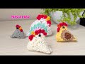 Clase en vivo: gallinitas a crochet 🐓
