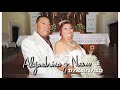 Misa y Banquete en la Boda de Alejandrina y Naum en la Musica Feroz Norteño Banda.