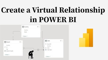 Virtual Relationship in Power BI - Calculate Without Any Relationship Between Tables