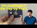 Best way to top up your Crypto.com Visa Card | 6% Cashback | 0% Fees