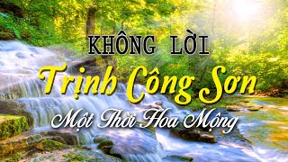 Nhạc Không Lời TRỊNH CÔNG SƠN Đưa Ta Về Một Thời Hoa Mộng, Hòa Tấu Guitar Sâu Sắc Nghe Thấm Lòng