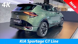 KIA Sportage 2022 - ПЕРВЫЙ ПОДРОБНЫЙ 4K тур | Внешний вид - Интерьер (GT Line) ВИЗУАЛЬНЫЙ ОБЗОР