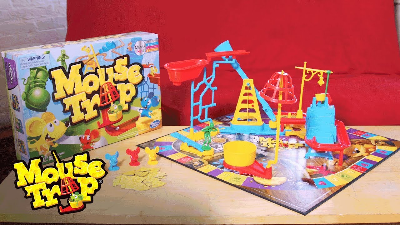 How to Build the Trap in the Mouse Trap Game ????  - Hasbro Gaming