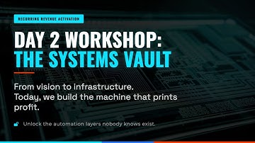 Day 2 - The Recurring Revenue Activation Workshop