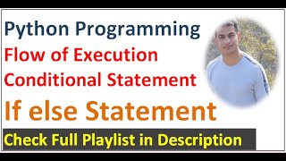 if else Statement in Python | Conditional Statements  Python Programming | Edutainment #6