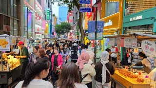 Seoul KOREA  Myeongdong Shopping Street 2024 [Travel Vlog]