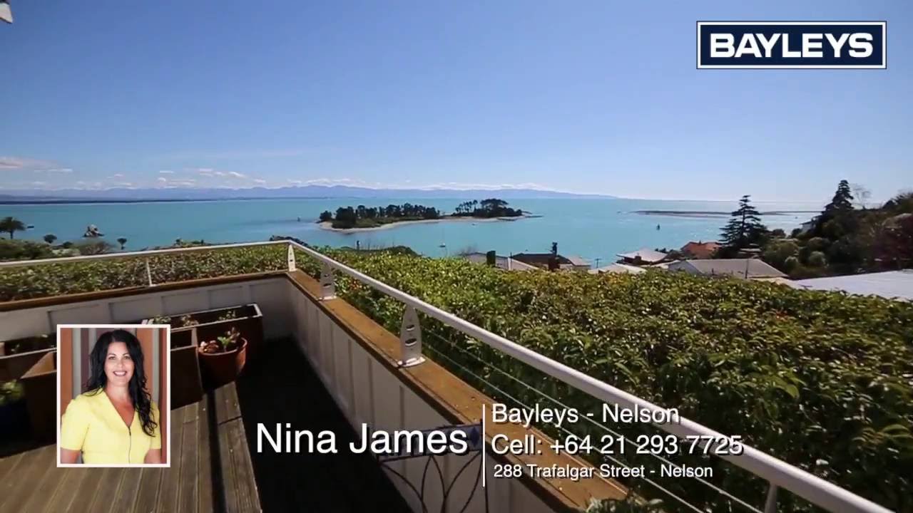 33 Richardson St, Britannia Heights Nina James, Bayleys Nelson YouTube