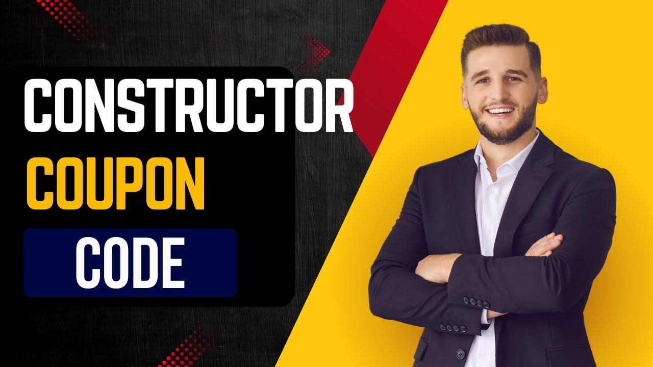 Constructor Coupon Code - Constructor Discount Code - YouTube