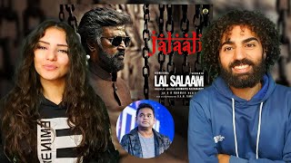 🇮🇳 REACTING TO LAL SALAAM - Jalali Lyric Video | Rajinikanth | AR Rahman!!