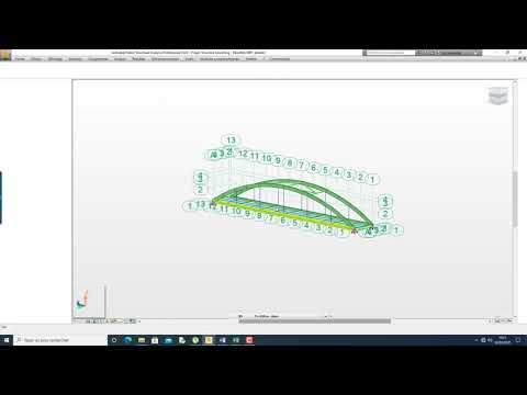 TUT0-ETUDE D&rsquo;UN PONT BOWSTRING DE 60M DE PORTEE SUR ROBOT STRUCTURAL ANALYSIS: LA MODELISATION