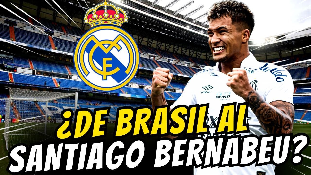 🔥 RUMBO AL BERNABÉU EL DELANTERO BRASILEÑO QUE ENAMORA AL REAL MADRID ...
