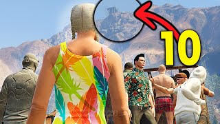 Can 10 players in 1 car CLIMB the Mount Chiliad in GTA Online?