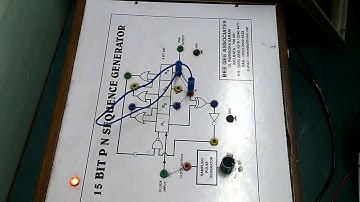 15BIT PN SEQUENCE GENERATOR || 6th SEM || ECE