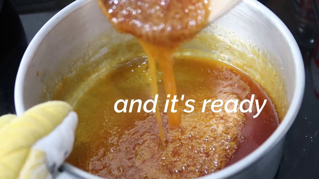 How To Caramelize Sugar Flan Caramel Sauce Recipe YouTube