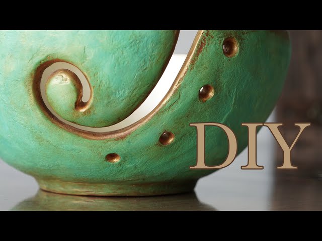 DIY Paper Mâché Bowls  How to Create a Gorgeous Organic Accent Piece